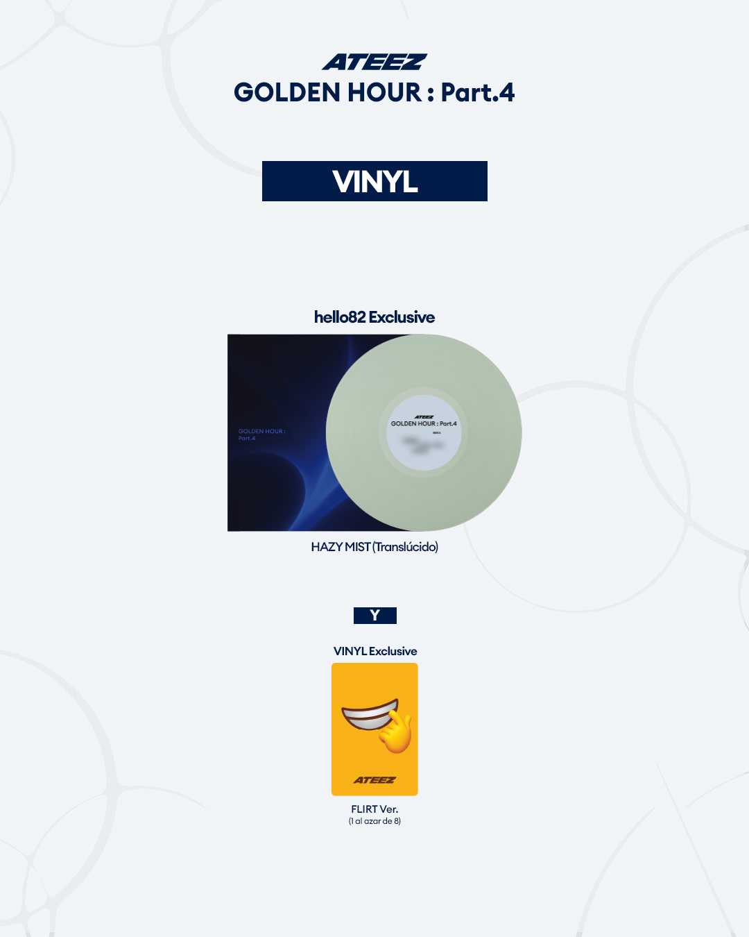 GOLDEN HOUR PT4 VINYL HELLO82 EXCLUSIVE